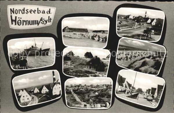 Hoernum Sylt Hafen Düne Leuchtturm Fünf Städte Heim
