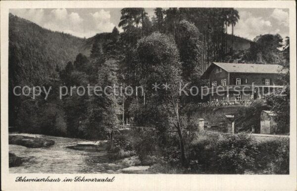Schwarzatal Schweizerhaus Gaststätte