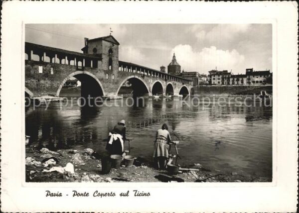 Pavia Ponte Coperto sul Ticino