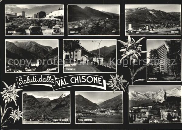 Val Chisone Grössere Orte im Tal Cottische Alpen Ed