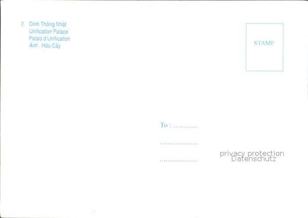 Ho Chi Minh City Dinh Thong Nhat Wiedervereinigungspalas – Bild 2