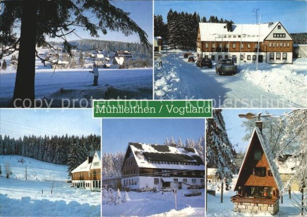 Muehlleiten Vogtland Teilansichten Wintersportzentrum Erholu