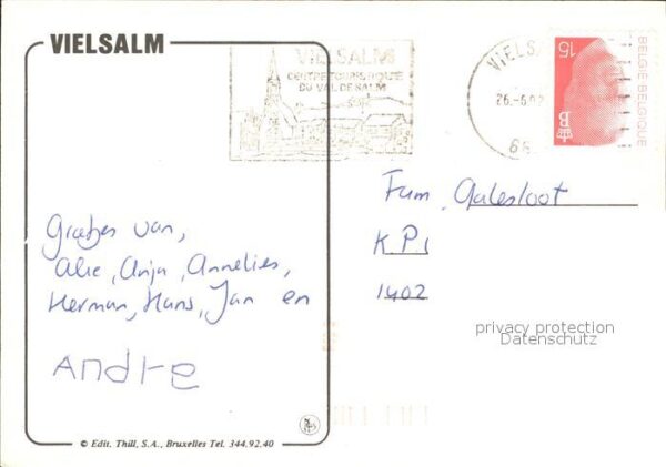 Vielsalm Fliegeraufnahme – Bild 2