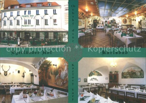 Karlsbad Eger Egerländer Hof Restaurant
