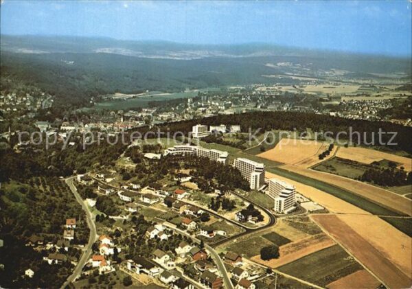 Bad Kissingen Hotel Sonnenhügel Fliegeraufnahme