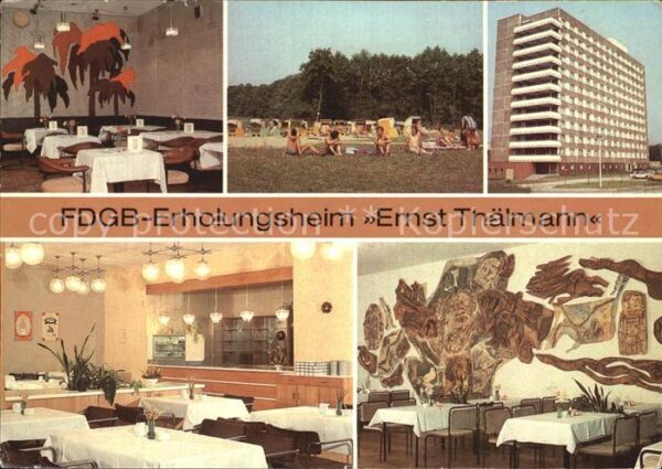 Rheinsberg FDGB Erholungsheim Ernst Thälmann Bar C