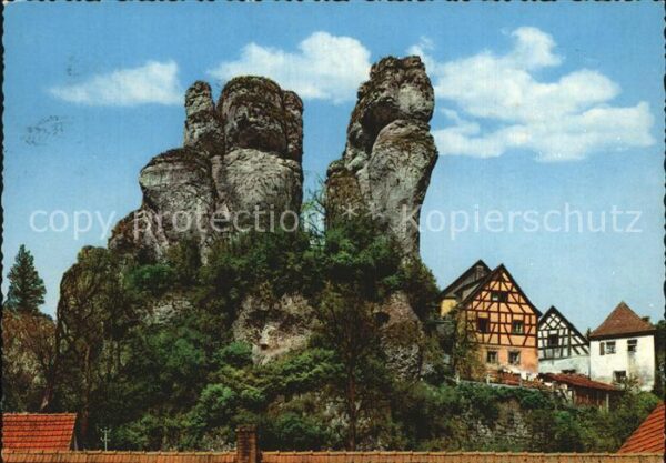 Tuechersfeld Felsenpartie