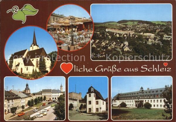 Schleiz Bergkirche Bar am Neumarkt Markt Alte M