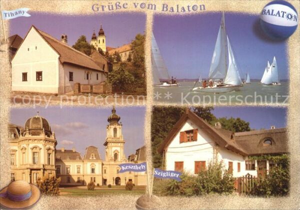 Balaton Plattensee Orte am Plattensee Tihany Keszthely Szi