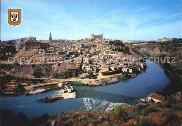 Toledo Castilla-La Mancha Panorama y Rio Tajo