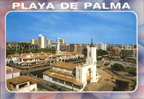 El Arenal Mallorca Blick über die Stadt
