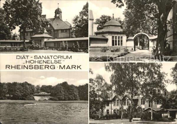 Rheinsberg Diät Sanatorium Hohenelse See