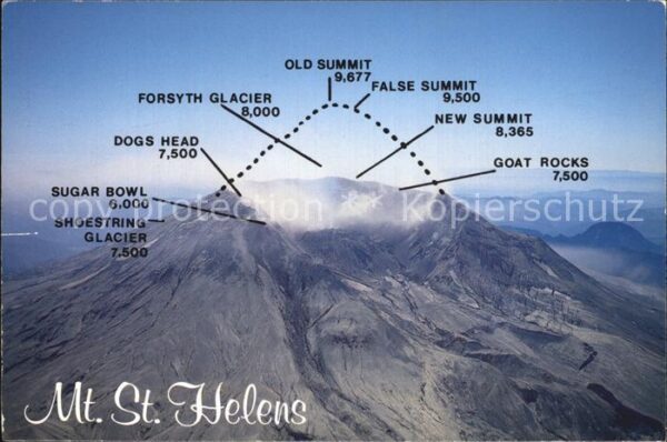 Mount Saint Helens Volcano Vulkan