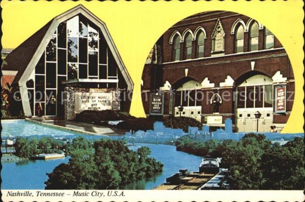 Nashville Tennessee Music City Country Music Hall of Fame a
