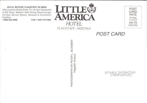 Flagstaff Arizona Little America Hotel Swimming Pool – Bild 2