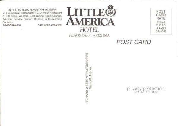 Flagstaff Arizona Little America Hotel Luxurious Room – Bild 2