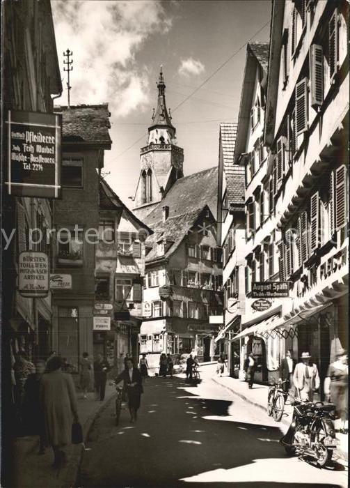 Tuebingen Neckargasse Universitätsstadt