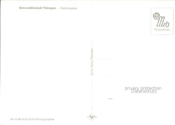 Tuebingen Neckargasse Universitätsstadt – Bild 2