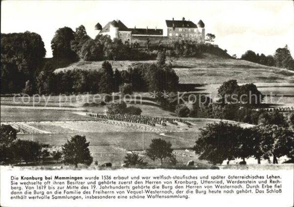 Memmingen Kronburg Geschichte