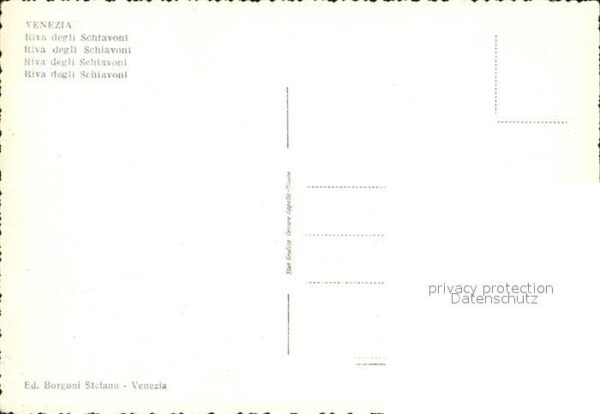 Venezia Venedig Riva degli Schiavoni Monumento – Bild 2