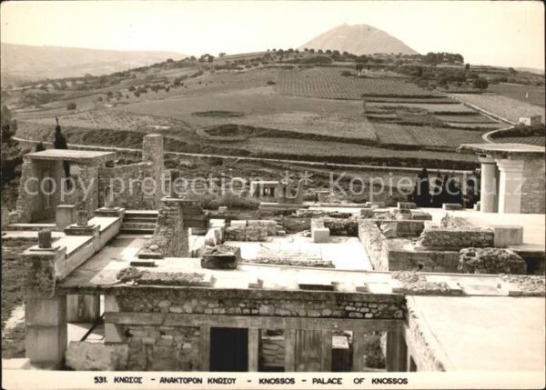 Knossos Cnosse Kreta Palace of Knossos Antike Stätte Ruinen