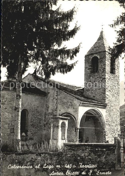 Calceranica al Lago Antica Chiesa di S Ermete Kirche
