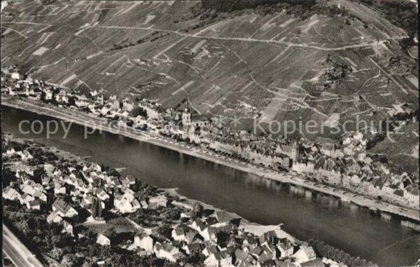 Zell Mosel Fliegeraufnahme
