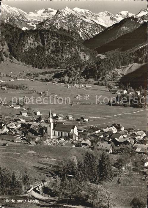 Hindelang Panorama Allgäuer Alpen
