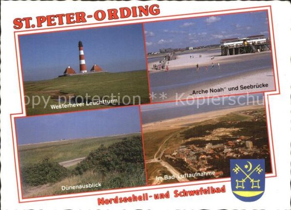 St Peter-Ording Nordseeheilbad Schwefelbad Westerhever