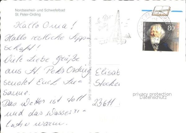 St Peter-Ording Nordseeheilbad Schwefelbad Westerhever – Bild 2