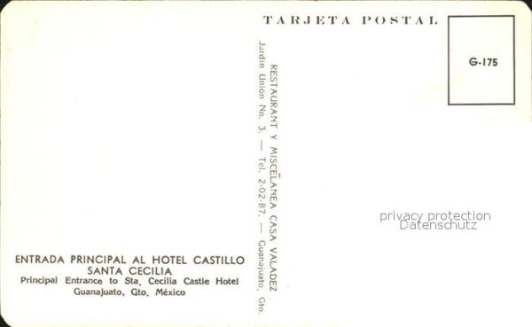 Guanajuato Entrada Principal Al Hotel Castillo San – Bild 2