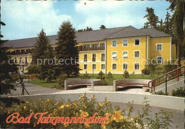 Bad Tatzmannsdorf Burgenland Kurhotel