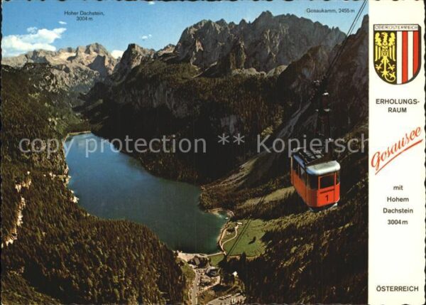 Bad Ischl Salzkammergut Gosausee Dachstein Gosaukammbahn