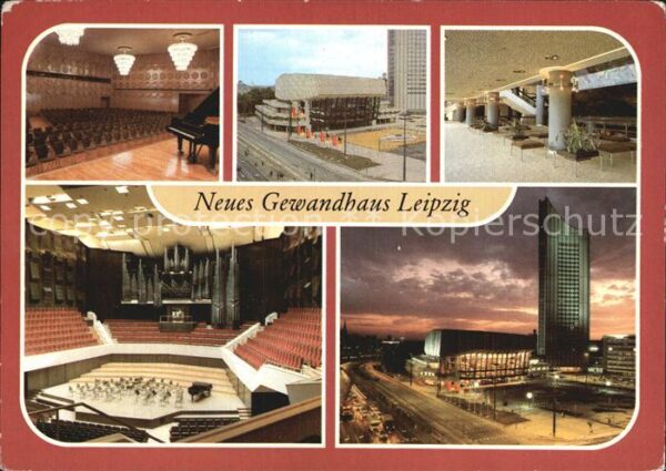 Leipzig Neues Gewandhaus Kleiner Saal Aussenans