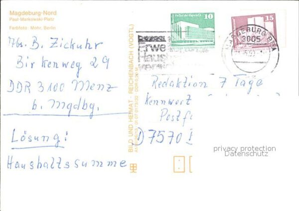 Magdeburg Paul Markowski Platz – Bild 2