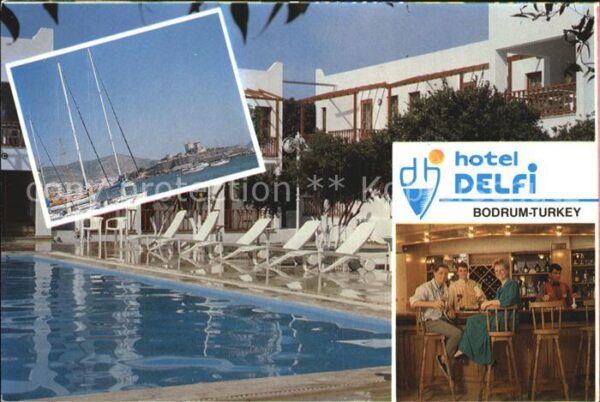 Bodrum Hotel Delfi Schwimmbad Bar