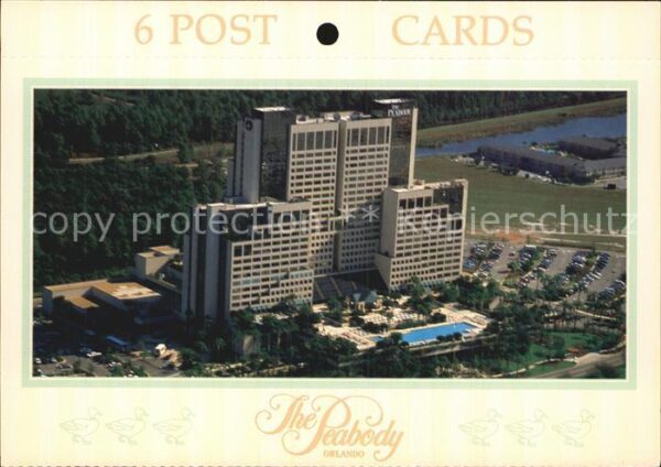 Orlando Florida Fliegeraufnahme The Peabody