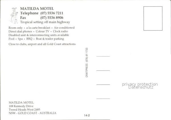 Tweed Heads Matilda Motel – Bild 2