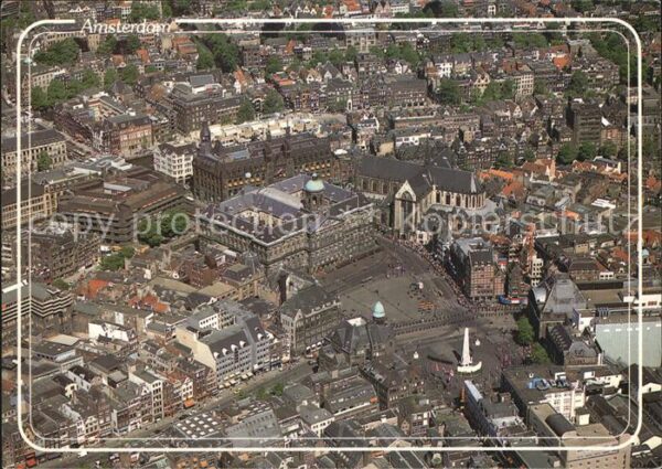 Amsterdam Niederlande Fliegeraufnahme