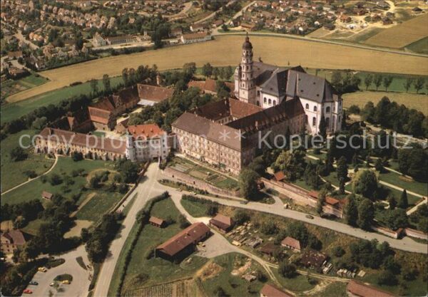 Neresheim Fliegeraufnahme Abtei