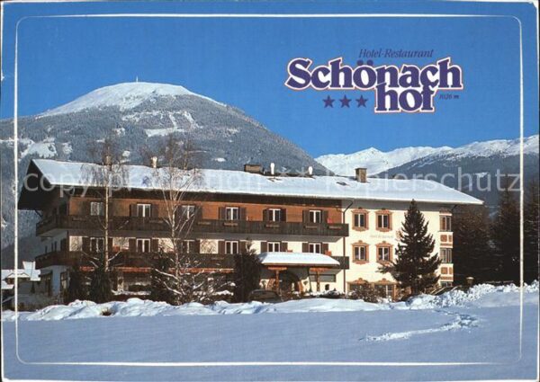 Schoenberg Stubaital Hotel Restaurant Schönacher Hof