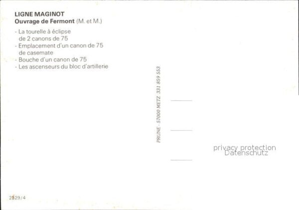 Fermont Ligne Maginot – Bild 2