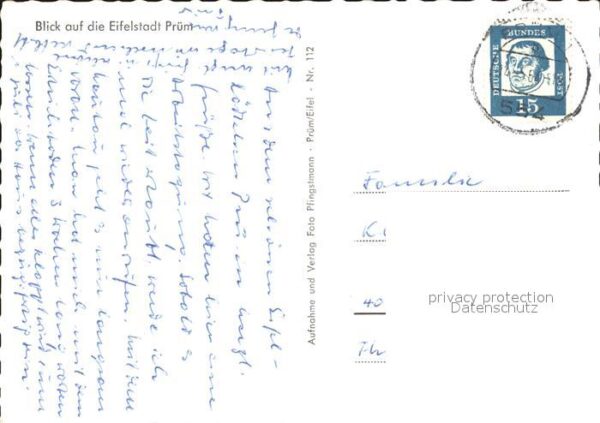 Pruem Eifel Teilansicht – Bild 2
