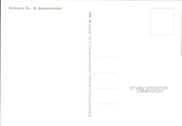 Breisach Rhein Sankt Stephansmünster – Bild 2