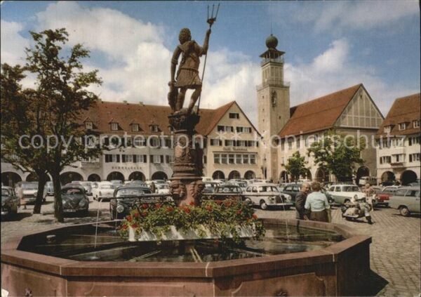 Freudenstadt Marktplatz und Rathaus