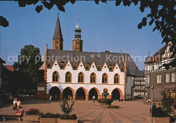 Goslar Rathaus und Marktkirche
