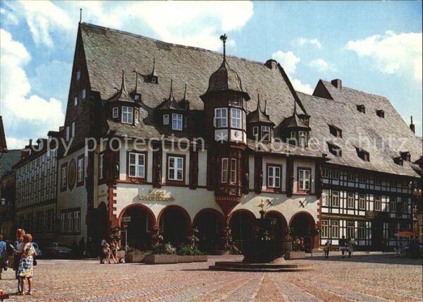 Goslar Marktplatz mit Hotel Kaiserworth