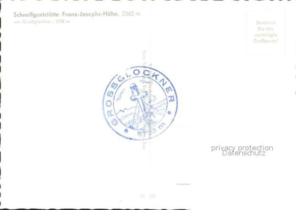 Grossglockner Schnellgaststätte Franz-Josephs-Höhe – Bild 2