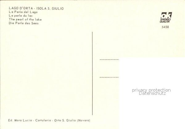 Isola San Giulio Fliegeraufnahme – Bild 2