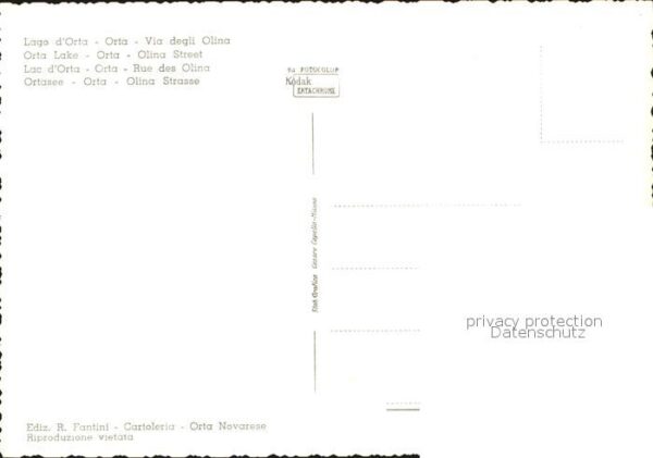 Orta San Giulio Olina Strasse – Bild 2